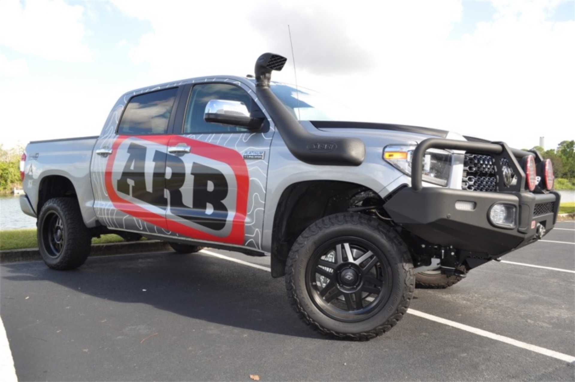 Picture of ARB Safari V-Spec Snorkels Scoops & Snorkels - SS56HF