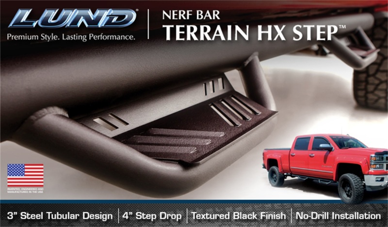 Picture of LUND LND Nerf Bars-Black - 34641020