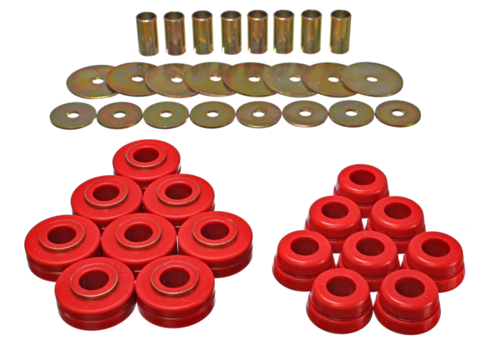 Picture of Energy Suspension ES Body Mounts-Red Bushing Kits - 6.4101R