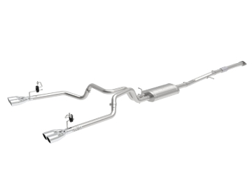 Picture of aFe Vulcan Series 3-2.5in 304SS Exh Cat-Back w/ Pol Tips 2019 GM Silverado/Sierra 1500 L4-2.7L (t)
