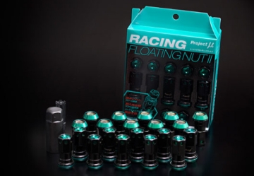 Picture of Project Mu Racing Floating Lug Nut II M12 x 1.5 - Black