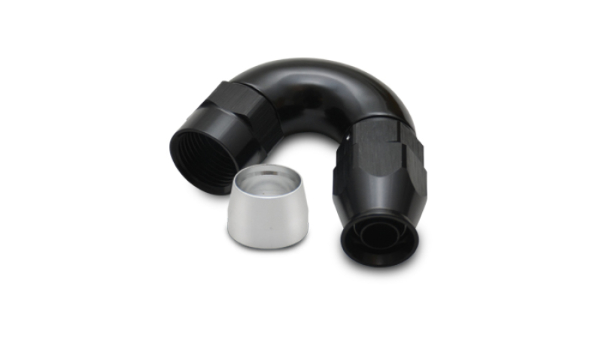 Picture of Vibrant -10AN 150 Degree Hose End Fitting for PTFE Lined Hose
