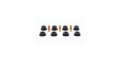 Picture of Fabtech Control Arm Bushing Kit - FTS4130-4-4/6