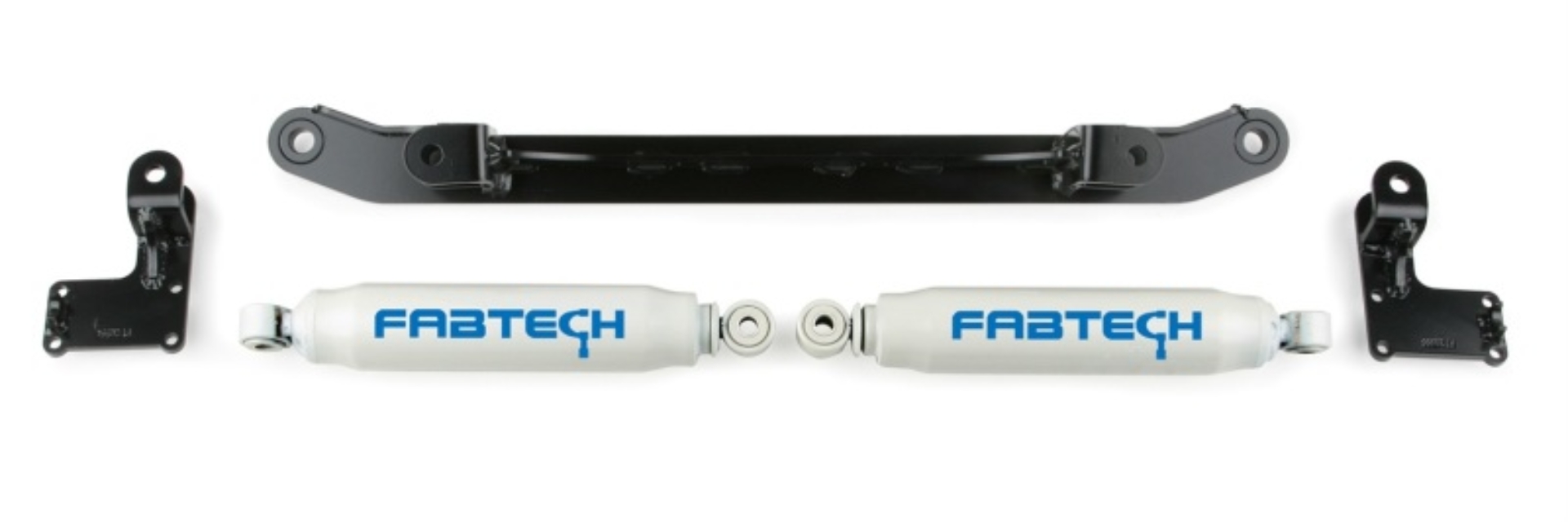 Picture of Fabtech 07-14 GM C/K1500 2WD/4WD Dual Steering Stabilizer System w/Perf. Shocks