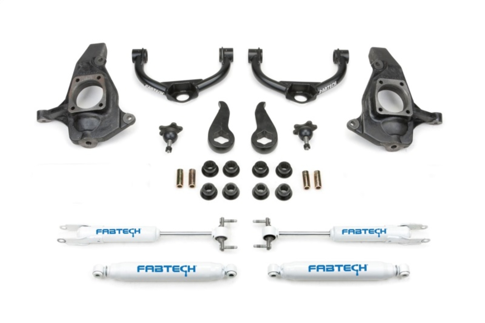 Picture of Fabtech 11-19 GM C/K2500HD/3500HD 4in Ultimate System w/Perf. Shocks