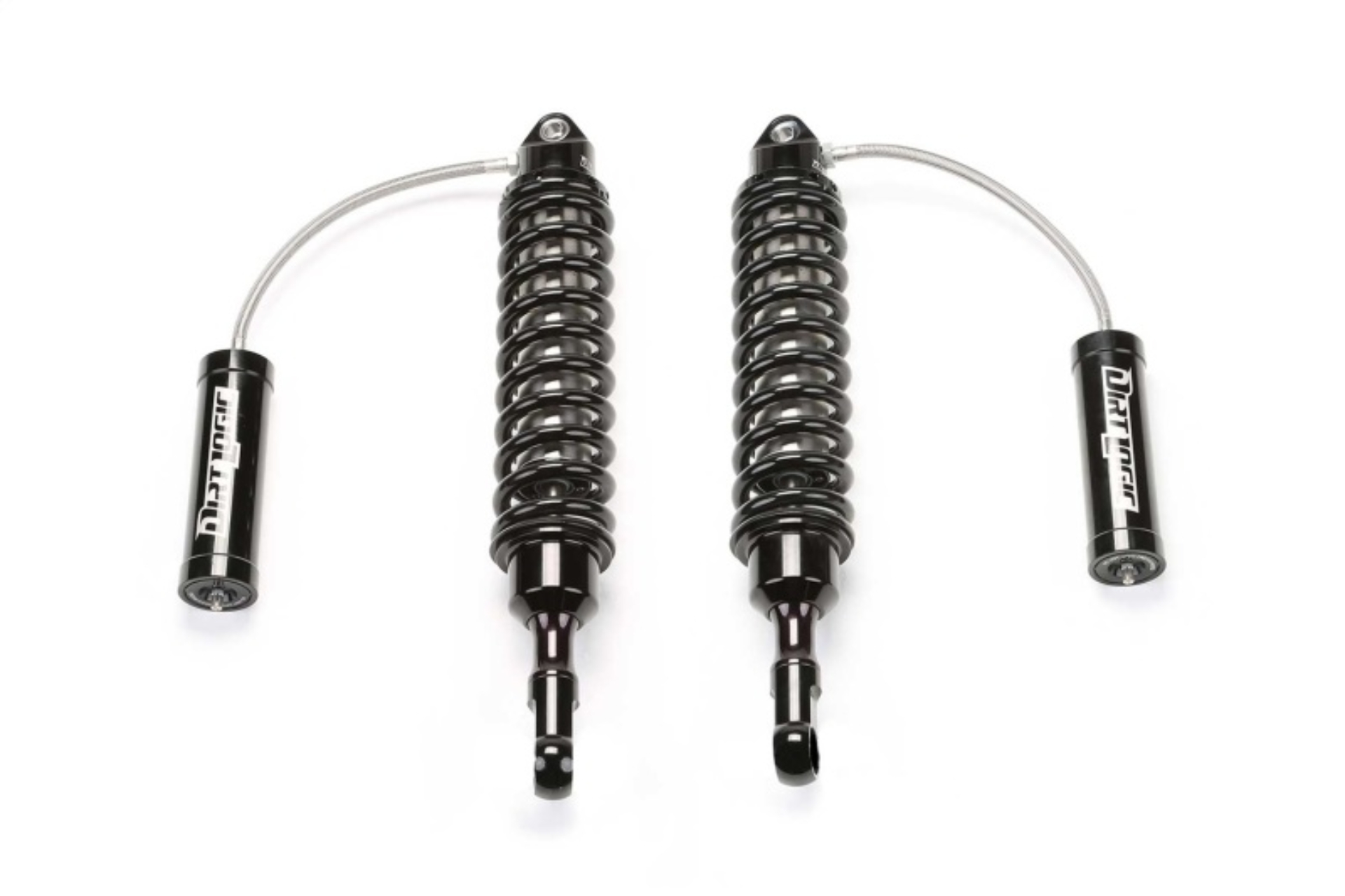 Picture of Fabtech 14-18 GM C/K1500 6in Front Dirt Logic 2.5 Reservoir Coilovers - Pair