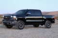 Picture of Fabtech 14-18 GM K1500 w/OE Alum. UCA 4in Uniball UCA System w/DL 2.5 Coilovers & Rear DL Shocks