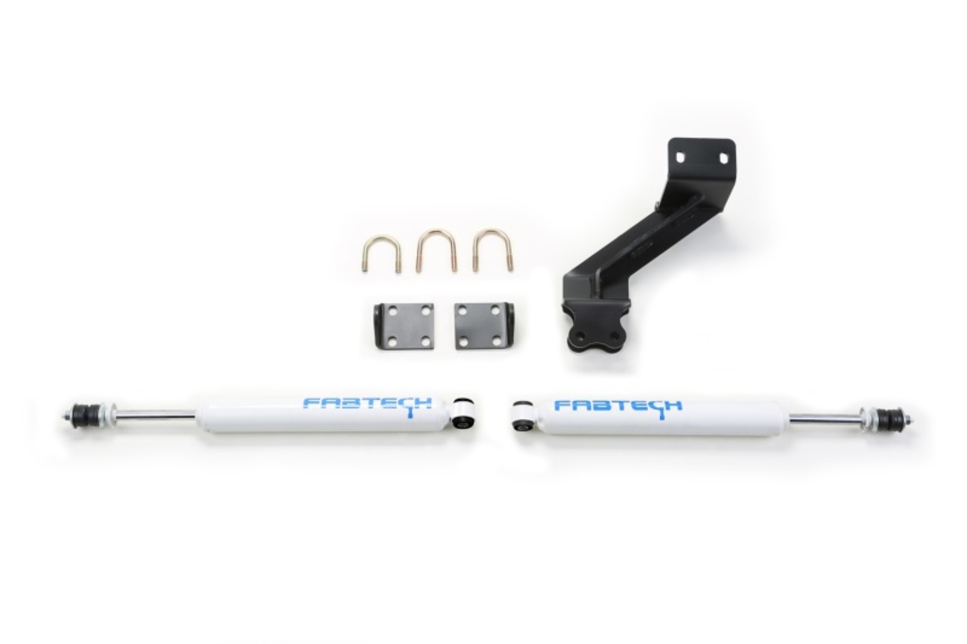 Picture of Fabtech 14-18 Ram 2500/3500 4WD Dual Steering Stabilizer System w/Perf. Shocks