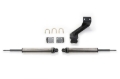 Picture of Fabtech 14-18 Ram 2500/3500 4WD Dual Steering Stabilizer System w/DL 2.25 Shocks