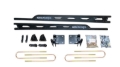 Picture of Fabtech 11-16 Ford F250/350 4WD Short Bed Floating Rear Traction Bar System