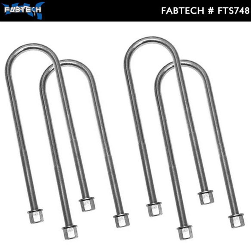 Picture of Fabtech Round U-Bolt Kit - 9/16-18 x 15.00 x 4.00