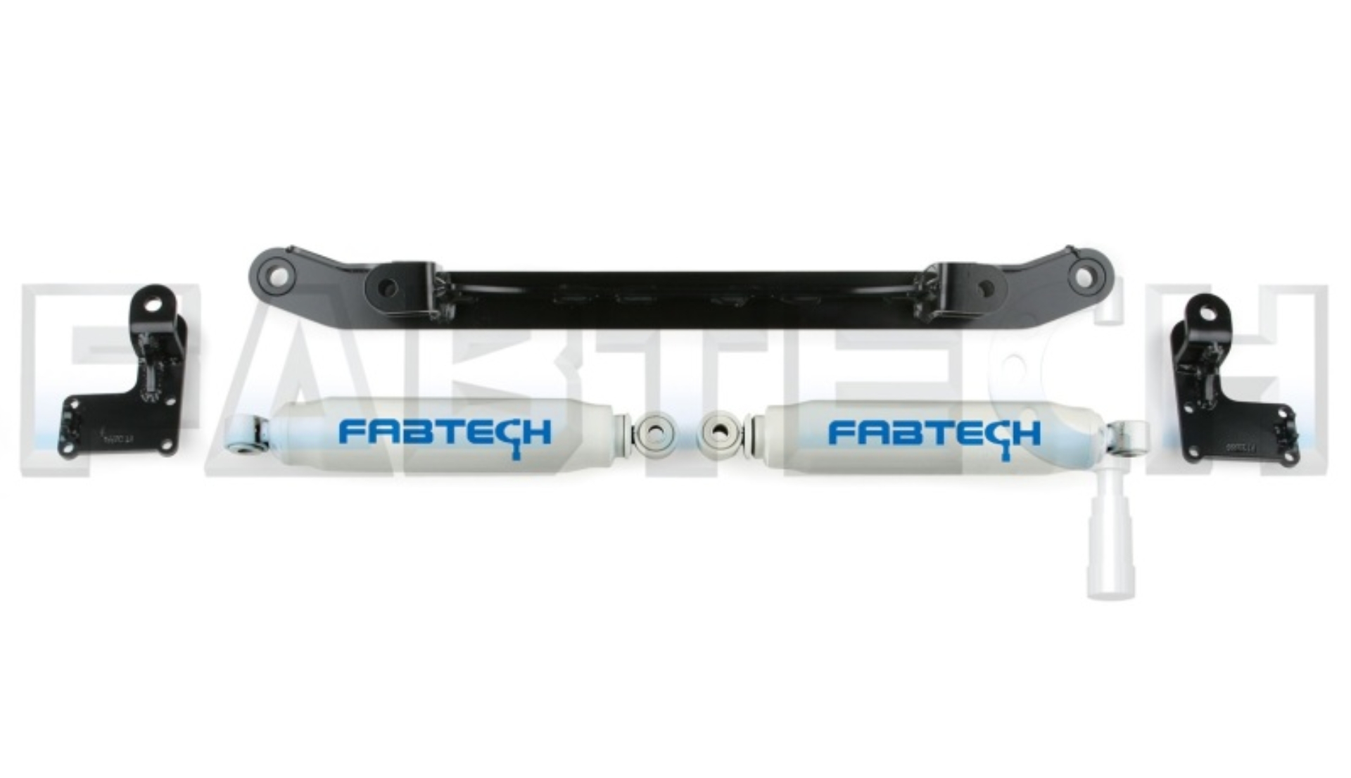 Picture of Fabtech 99-03 Ford F250/350/Excursion 2WD Dual Performance Steering Stabilizer Kit