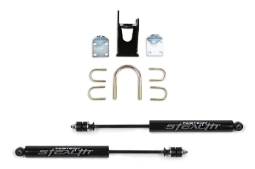 Picture of Fabtech 05-21 Ford F250/350 4WD Dual Stealth Steering Stabilizer Kit - Opposing Style