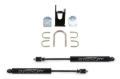 Picture of Fabtech 05-21 Ford F250/350 4WD Dual Stealth Steering Stabilizer Kit - Opposing Style