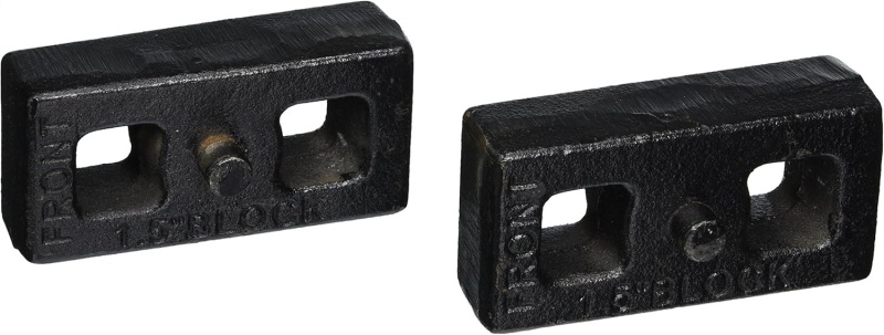 Picture of Fabtech 99-06 GM C1500 2WD 6 Lug Rear Leaf Spring Block Kit - 1.5in