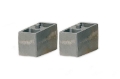 Picture of Fabtech 4in Front Leaf Spring Block Kit - 3in Wide w/Bump Stop