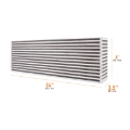 Picture of Mishimoto Universal Air-to-Air Intercooler Core - 24in / 8in / 3.5in