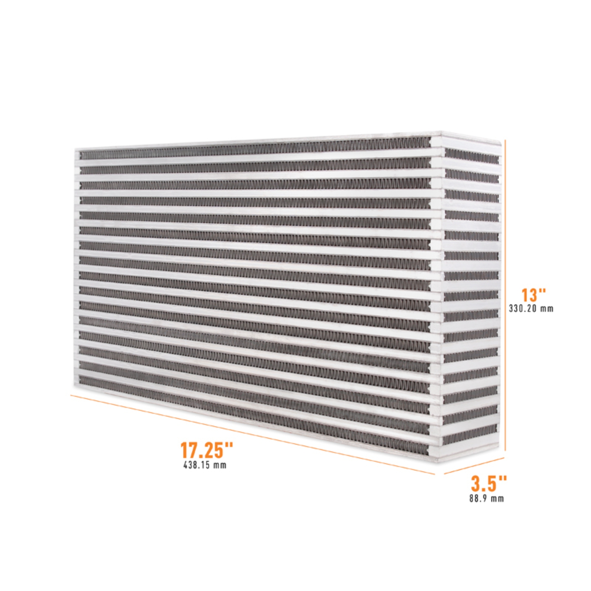 Picture of Mishimoto Universal Air-to-Air Intercooler Core - 17.25in / 13in / 3.5in
