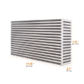 Picture of Mishimoto Universal Air-to-Air Intercooler Core - 17.75in / 9.85in / 3.5in