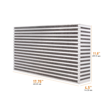 Picture of Mishimoto Universal Air-to-Air Intercooler Core - 17.75in / 11.8in / 4.5in