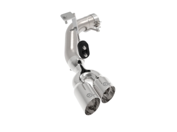 Picture of aFe Rebel Series 3in 304 SS Axle-Back Exhaust Side Exit w/ Polished Tips 19 Ford Ranger L4-2.3L (t)
