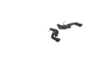Picture of MBRP 16-19 Chevrolet Camaro SS Dual Rear Exit Axle Back w/ 4.5in OD Tips - BLK (Non NPP Models)