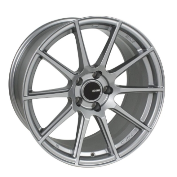 Picture of Enkei TS10 17x8 5x100 45mm Offset 72.6mm Bore Grey Wheel