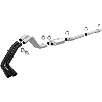 Picture of Street Series Black Cat-Back System 19454