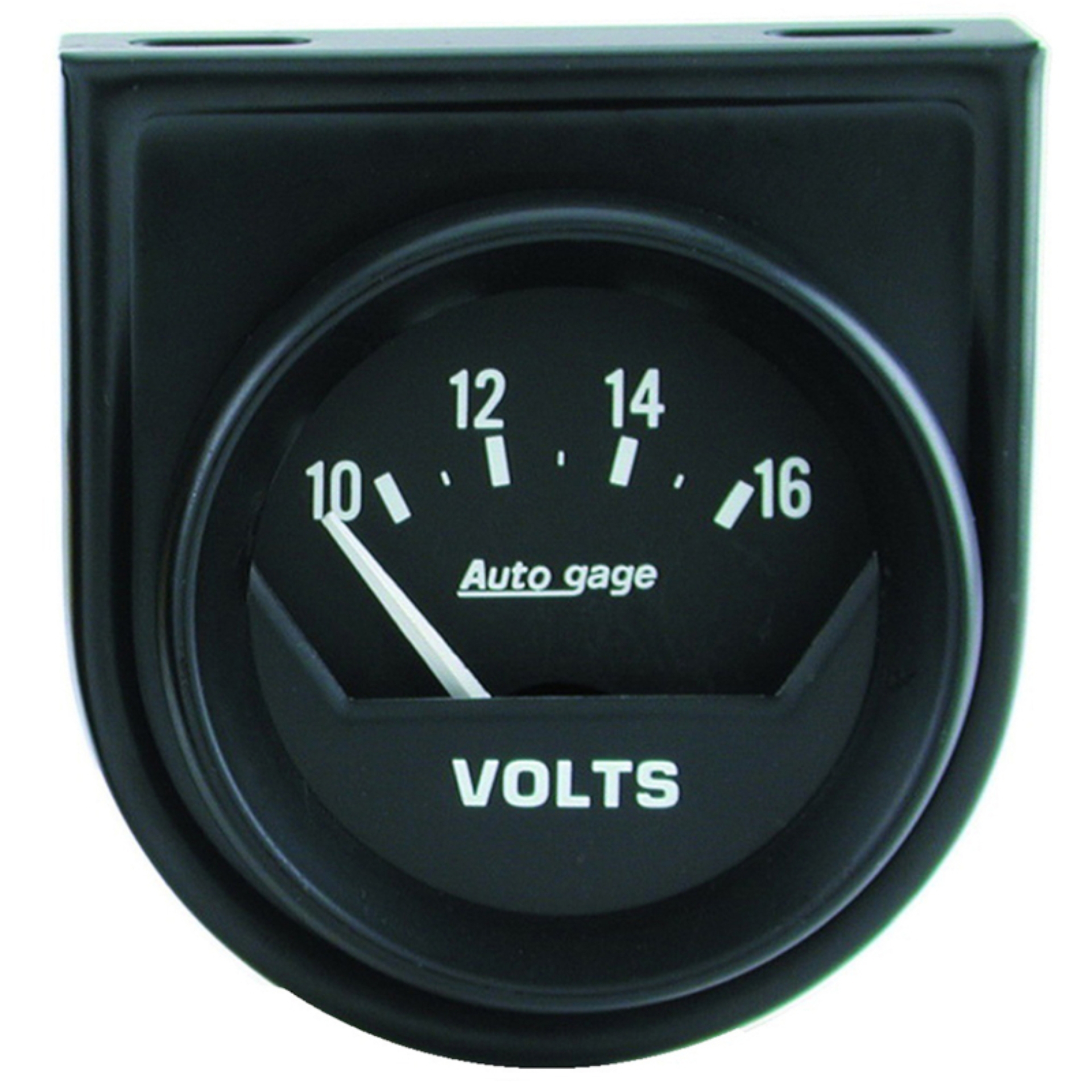 Picture of Autometer AutoGage 2in Voltmeter 10-16V Auto Gauge - Black