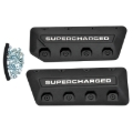 Picture of Edelbrock Supercharger Aluminum Coil Covers #41149 For 2018-19 Mustang GT 5.0L