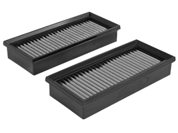 Picture of aFe Magnum FLOW Pro DRY S OE Replacement Filter 15-19 Mercedes C63 AMG 4.0L TT (Pair)