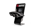 Picture of Akrapovic Counter Display with Sample Tail Pipe Set and Carbon Diffuser (High Gloss)