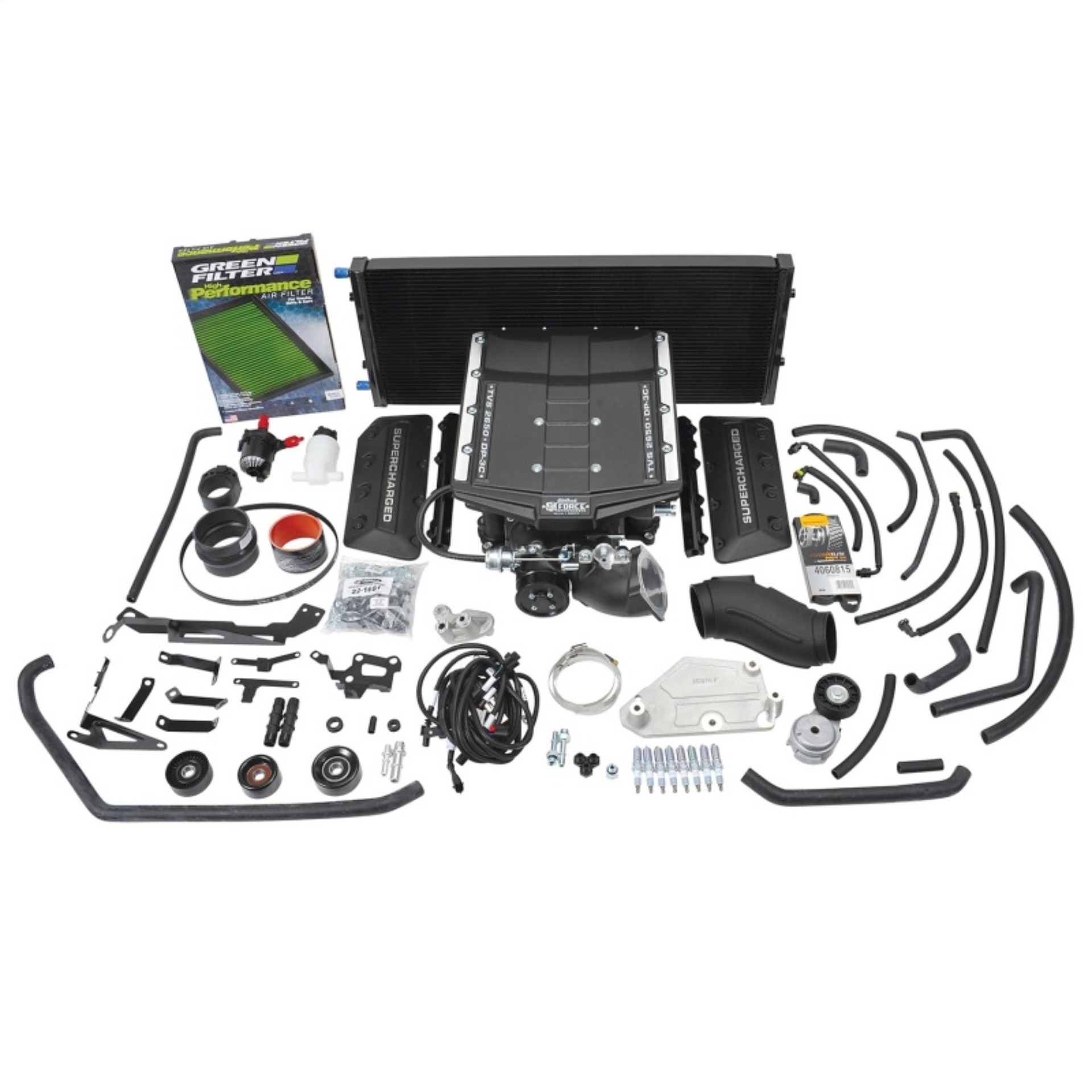 Picture of Edelbrock Stg 1 Supercharger Kit #158120 For 2019-20 Ford F-150 5.0L 4V W/O Tune