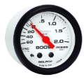 Picture of Autometer Phantom 2-1/16in 60CM/HG - 2.0 Bar - Mechanical Gauge