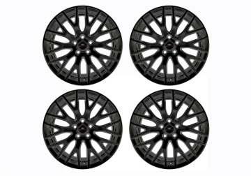Picture of Ford Racing 15-16 Mustang GT 19X9 and 19X9.5 Wheel Set with TPMS Kit - Matte Black