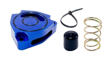 Picture of Torque Solution Blow Off BOV Sound Plate (Blue) 11+ Hyundai Veloster Turbo