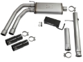 Picture of aFe Rebel Series CB 3in Middle Side Exit SS Exht w/ Black Tips 09-16 Chevy Silverado/GMC Sierra 1500