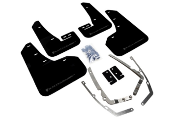 Picture of Rally Armor 15-21 MKVII VW Golf/GTI Black UR Mud Flap w/Grey Logo