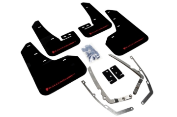 Picture of Rally Armor 15-21 MKVII VW Golf/GTI Black UR Mud Flap w/Red Logo