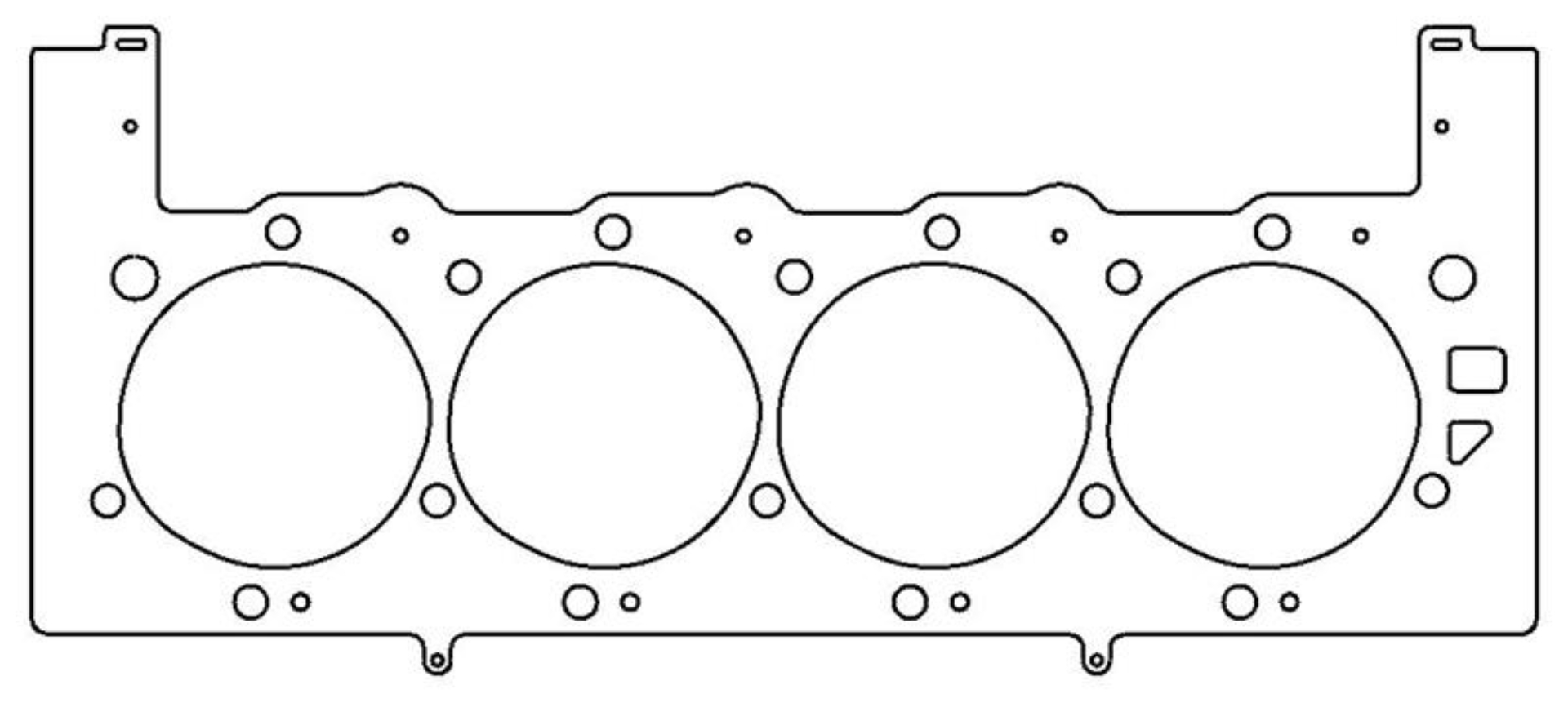 Picture of Cometic GM / Mercury 8.1L 496ci 4.350in Bore .051in MLS LH Head Gasket