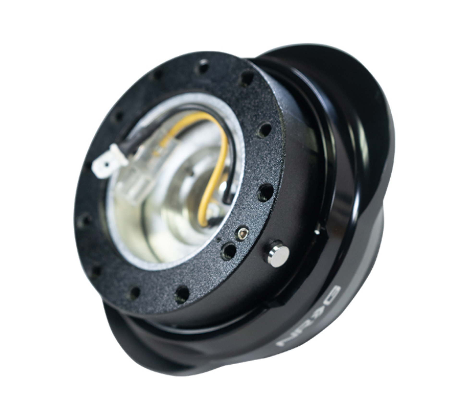 Picture of NRG Quick Release Gen 2.2 - Black Body / Shiny Black Oval Ring
