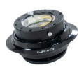Picture of NRG Quick Release Gen 2.2 - Black Body / Shiny Black Oval Ring