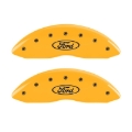 Picture of MGP 2 Caliper Covers Engraved Front Oval Logo/Ford Yellow Finish Blk Char 1998 Ford E-150