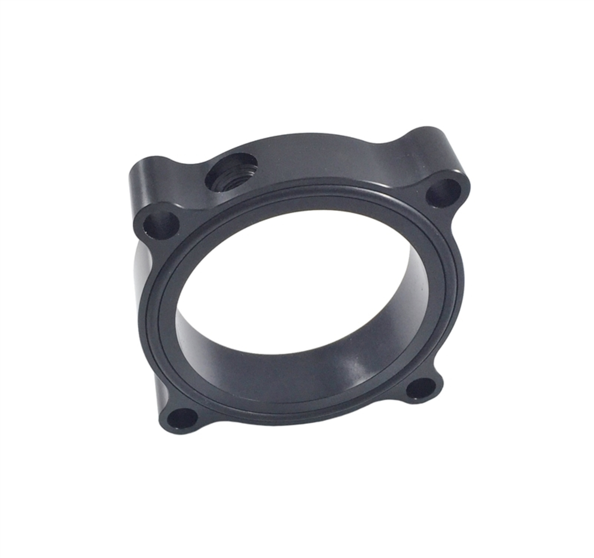 Picture of Torque Solution TQS TB Spacer-Black Throttle Body Spacers - TS-TBS-030B