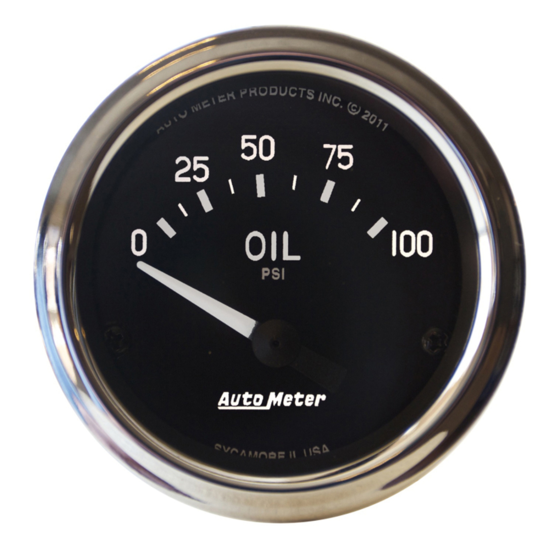 Picture of Autometer Cobra 2 1/16in 0-100 PSI Electric Oil Pressure Gauge