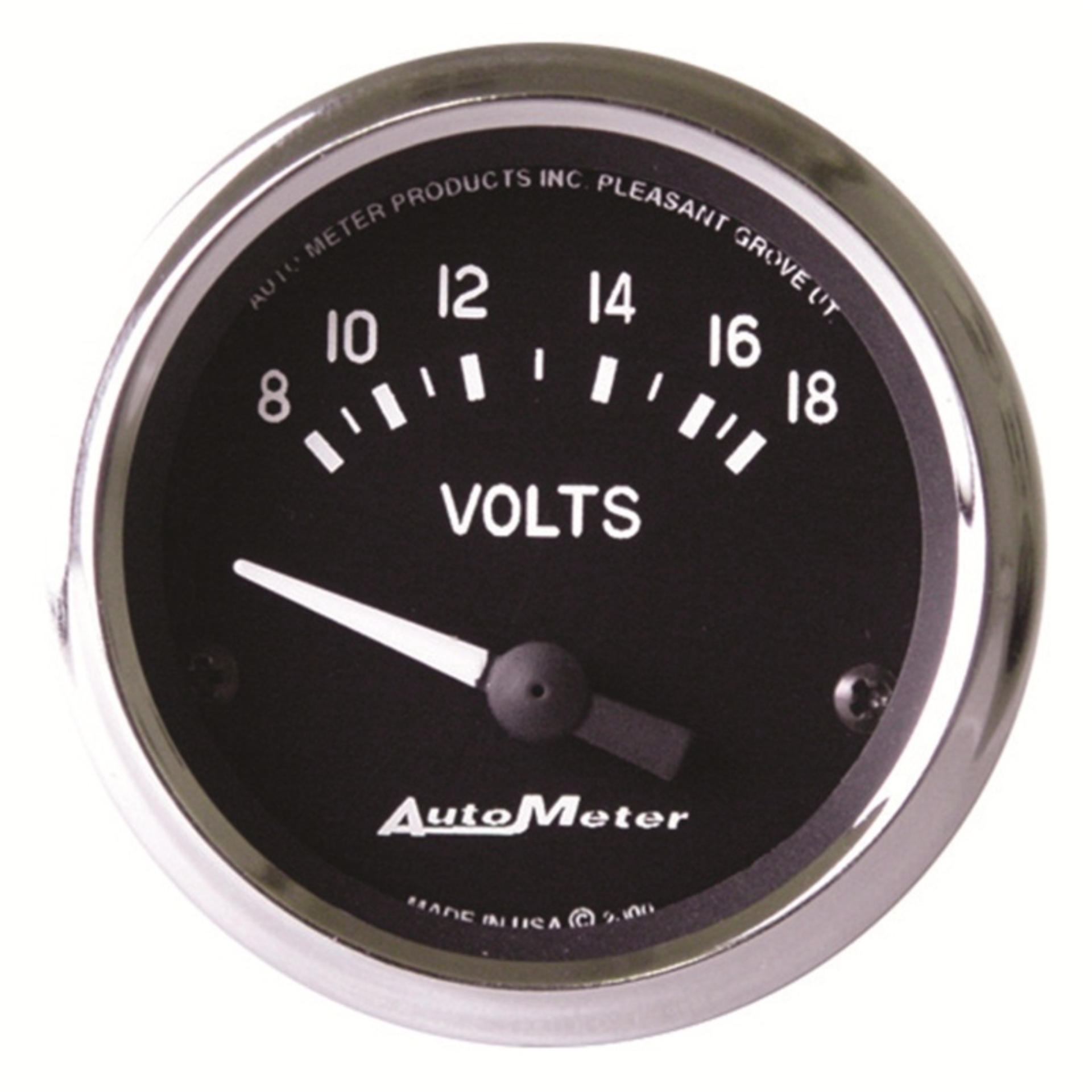Picture of Autometer Cobra 2 1/16in 8-18 Volt Electric Voltmeter Gauge