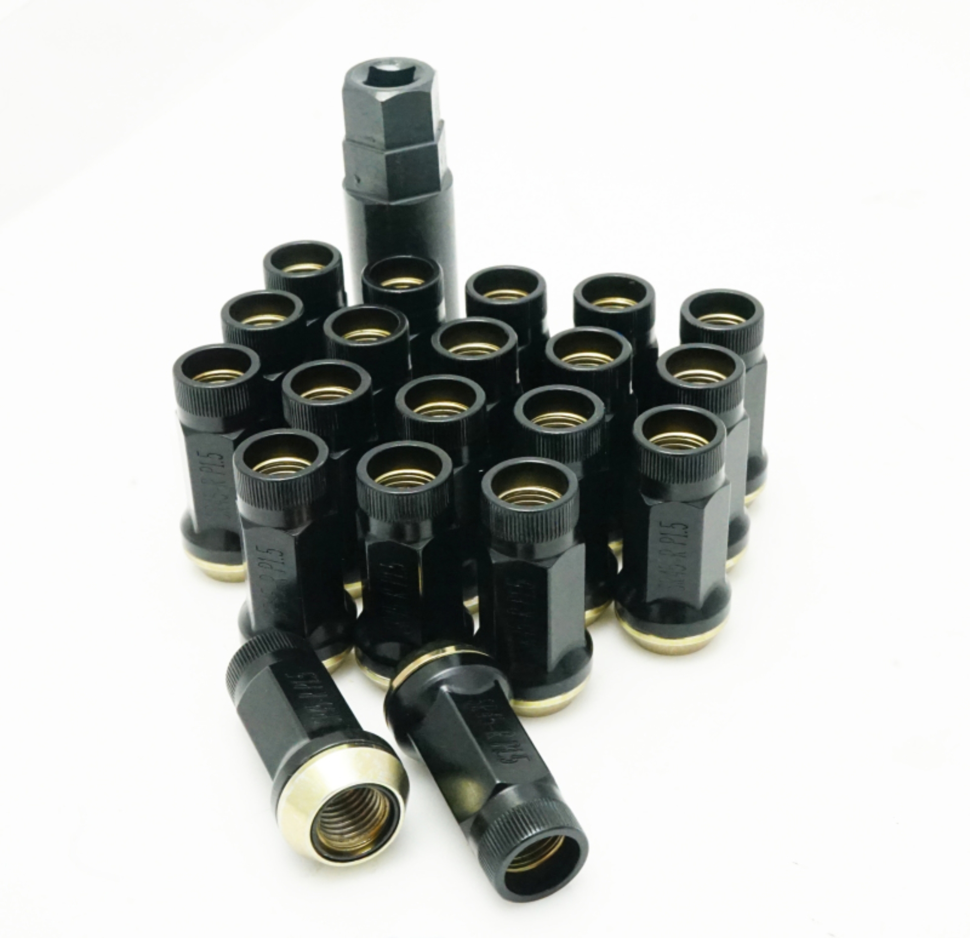 Picture of Wheel Mate Muteki SR45R Lug Nut Kit 12x1.25 - Black