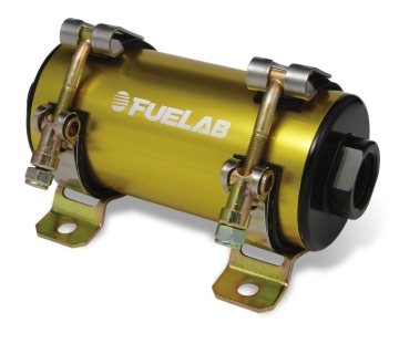 Picture of Fuelab Prodigy High Power EFI In-Line Fuel Pump - 1800 HP - Gold