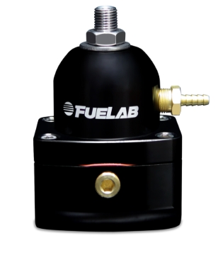Picture of Fuelab 515 EFI Adjustable FPR 25-90 PSI (2) -10AN In (1) -6AN Return - Black