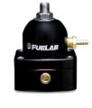 Picture of Fuelab 515 EFI Adjustable FPR 25-90 PSI (2) -6AN In (1) -6AN Return - Black